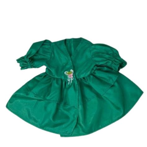 Doll Clothes Superstore Emerald Wrap Dress Fits 18 Inch Girl Dolls Like ...