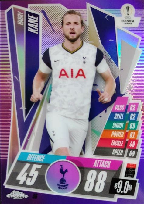 Trading Card Hub Uk Topps Match Attax Chrome Tottenham