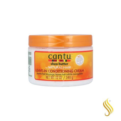 Cantu Shea Butter Natural Hair Leave In Acondicionador Cream 340 Gr