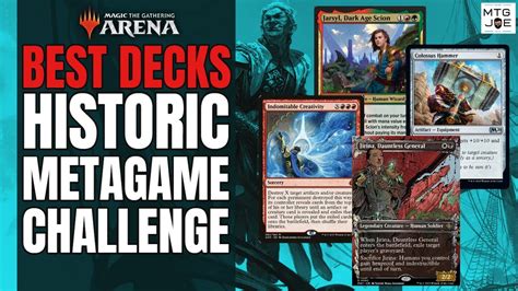 Best Decks For Mtg Arena Historic Metagame Challenge Youtube