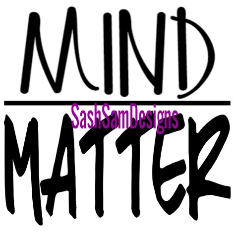 Mind Over Matter - Etsy