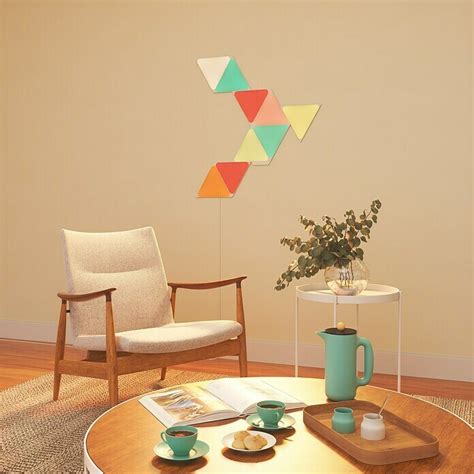 Nanoleaf Starterkit Shapes Triangles 9 Panels 9 Stk Weiß RGBW