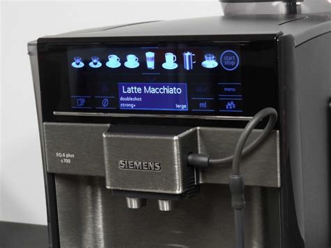 SIEMENS EQ6 PLUS 700 dark inox ekspres onetouch młynek od serwisu