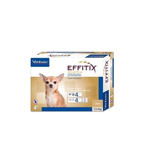 Virbac Effitix Pipetas Antiparasitarias Para Perros En Andorra