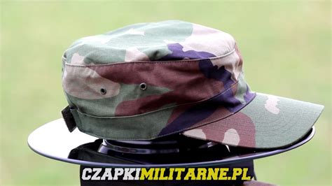 Czapka militarna wojskowa patrolówka WOODLAND US HELIKON CZ PR