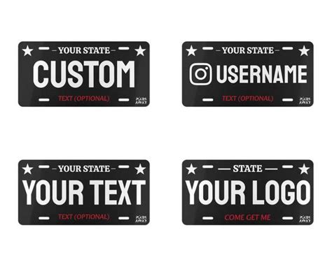 Custom License Plate Covers – PlatesAway