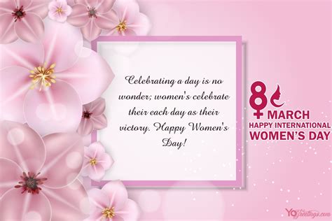 International Womens Day Greeting Card Images