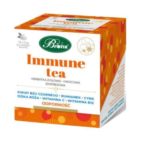 Bifix Herbatka Zio Owo Owocowa Immune Tea X G Bifix Sklep Empik