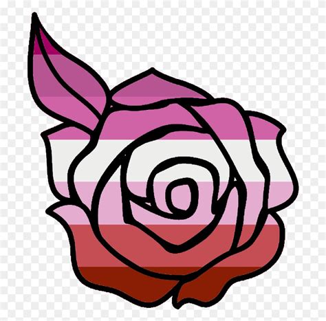 Rose Outline Clip Art Simple - Rose Clipart Outline - FlyClipart