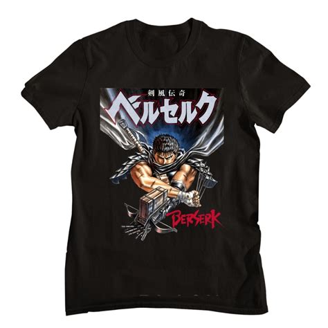 Berserk T Shirts Swordsman Vintage Classic T Shirt IP0501 Berserk Shop