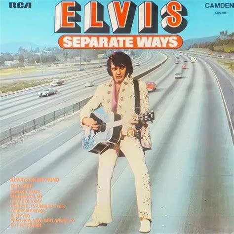 Elvis Presley Separate Ways Vinyl Records LP CD On CDandLP