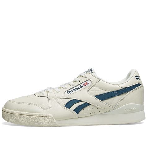 Reebok Phase 1 Pro Vintage Classic White And Blue Hills End Es