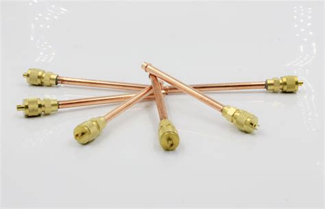 China Brass Split Air Conditioner Charging Valve Refrigeration Part Fittings China Copper