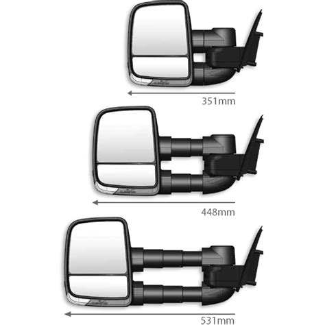 Ford Ranger 2012 2022 Next Generation ClearView Towing Mirror Next