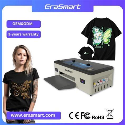 Erasmart A3 A4 Heat Pet Film Inkjet L1800 Printer A3 Digital T Shirt