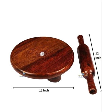 Handicraft Premium Wooden Chakla Belan/Chapati Maker/Roti Roller/Rolling Pin/chapati kattai ...