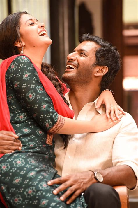 Sandakozhi Movie Hd Photos Keerthi Suresh Vishal Romancing Pictures