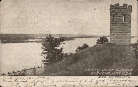 Tomb of Julien DuBuque Iowa