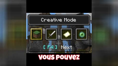 Voici Comment Changer De Gamemode Rapidement Youtube