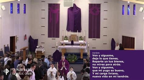 930am Mass V Domingo De Cuaresma Mar 17 2024 Youtube