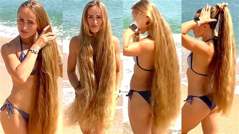 Realrapunzels Rapunzel At The Beach Preview Youtube