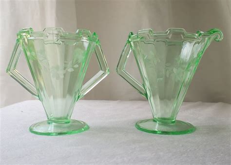 21 Most Valuable Green Depression Glass Patterns And Value Chart