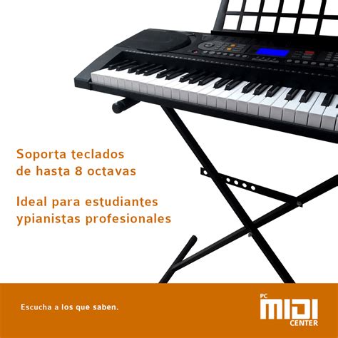 Soporte Mesa Tijera Simple Para Teclado Piano Organo