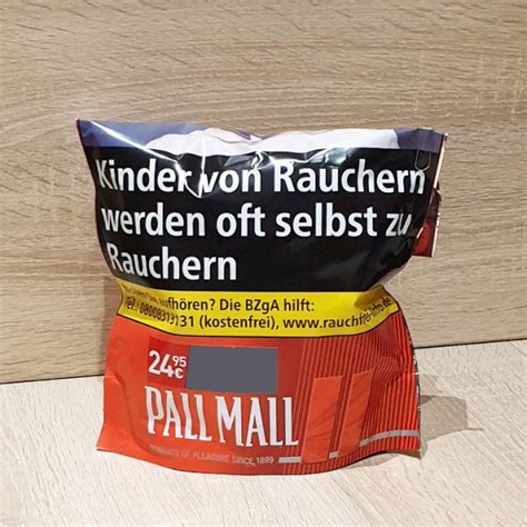 Pall Mall Volumen Tabak Red GIGA Beutel Tobacco And More Kellen