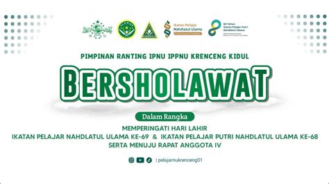 Pr Ipnu Ippnu Krenceng Kidul Bersholawat Youtube