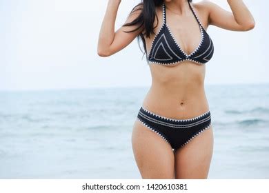 Sexy Asia Woman Wearing Bikini On Foto Stok 1376843486 Shutterstock