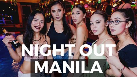 4k How Is Philippine Now Manila Angeles Walking Street Nightlife