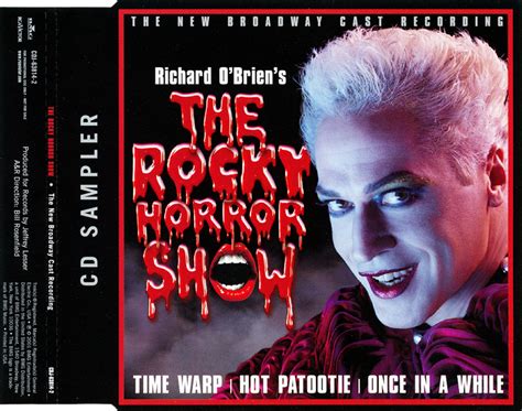 Rockymusic Rocky Horror Show 2001 Broadway Cast Cd Single Front