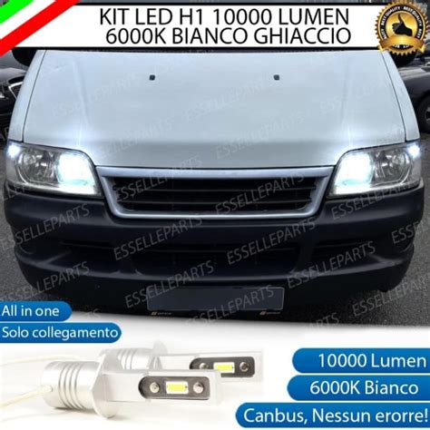 Kit Full Led Coppia Lampade H Abbaglianti Per Fiat Ducato K Canbus