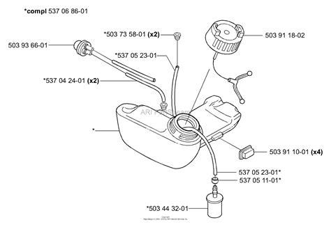 Husqvarna 128ld Carburetor Fuel Line Diagram