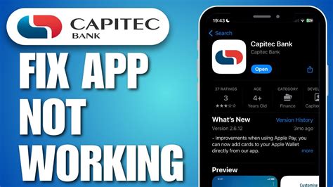 How To Fix Capitec Bank App Not Working Youtube