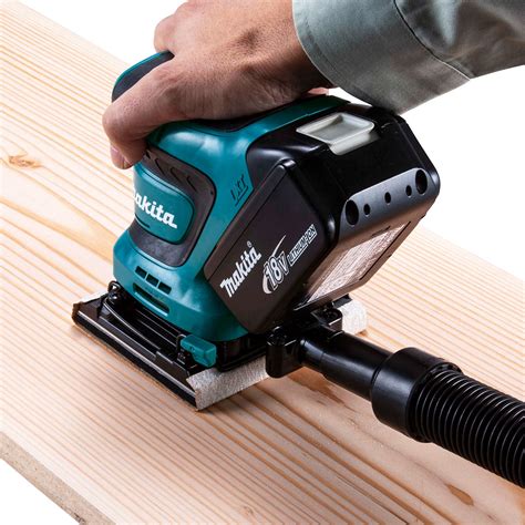 Makita 18v 14 Sheet Finishing Sander Tool Only Dbo480z