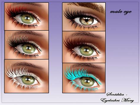 Sims 4 cc male eyelashes - szetp