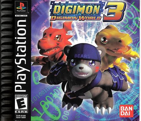 Digimon World 3 Boxarts For Sony Playstation The Video Games Museum