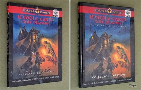 Middle Earth Role Playing Merp Waynes Books Rpg Reference Middle