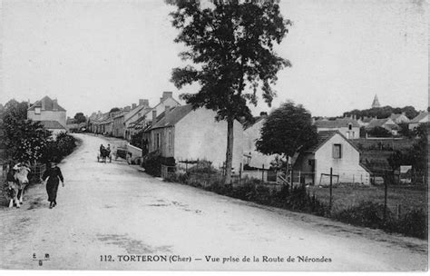 Torteron Vue Prise De La Route De N Rondes Carte Postale Ancienne