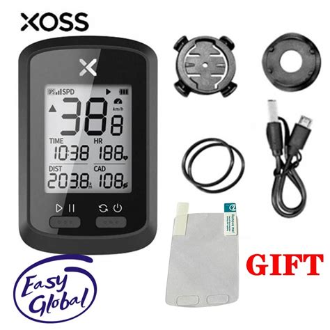 XOSS G Bicicleta Ordenador GPS Velocímetro Inalámbrico Bluetooth ANT