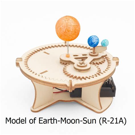 Model of Earth-Moon-Sun R-21A Premium STEM Toy Kit