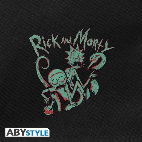 Rick And Morty Backpack Rick Morty Abysse Corp