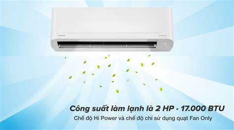 Máy lạnh Toshiba 2 HP Inverter RAS H18C4KCVG V