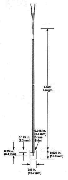 Watlow Brass Shim Thermocouple West Coast Plastics