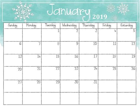 Print january 2020 calendar printable pdf word excel format – Artofit