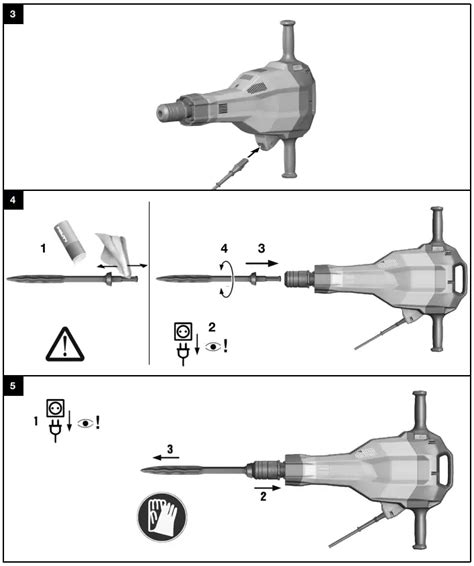 Hilti Te Avr Corded Demolition Hammers And Breakers User Manual