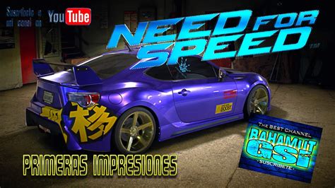 Need For Speed 2015 Playstation 4 Primeras Impresiones Youtube