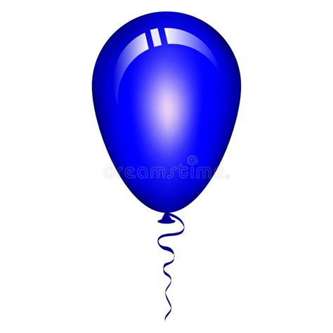 Blue Balloon Stock Illustrations Blue Balloon Stock