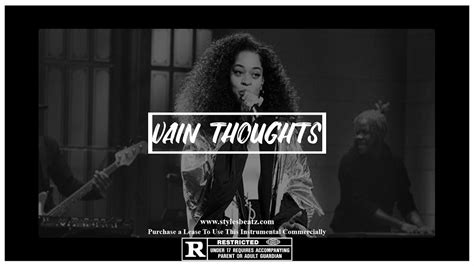 Free Sad Type Beat Vain Thoughts Soulful Randb X Smooth Randb Type